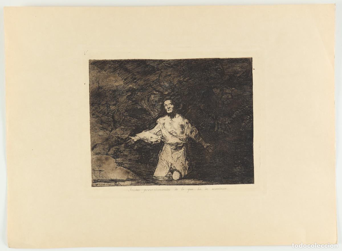 Arte: Tristes pensamientos de lo que ha de acontecer - Goya Lucientes, Francisco de (1746-1828)