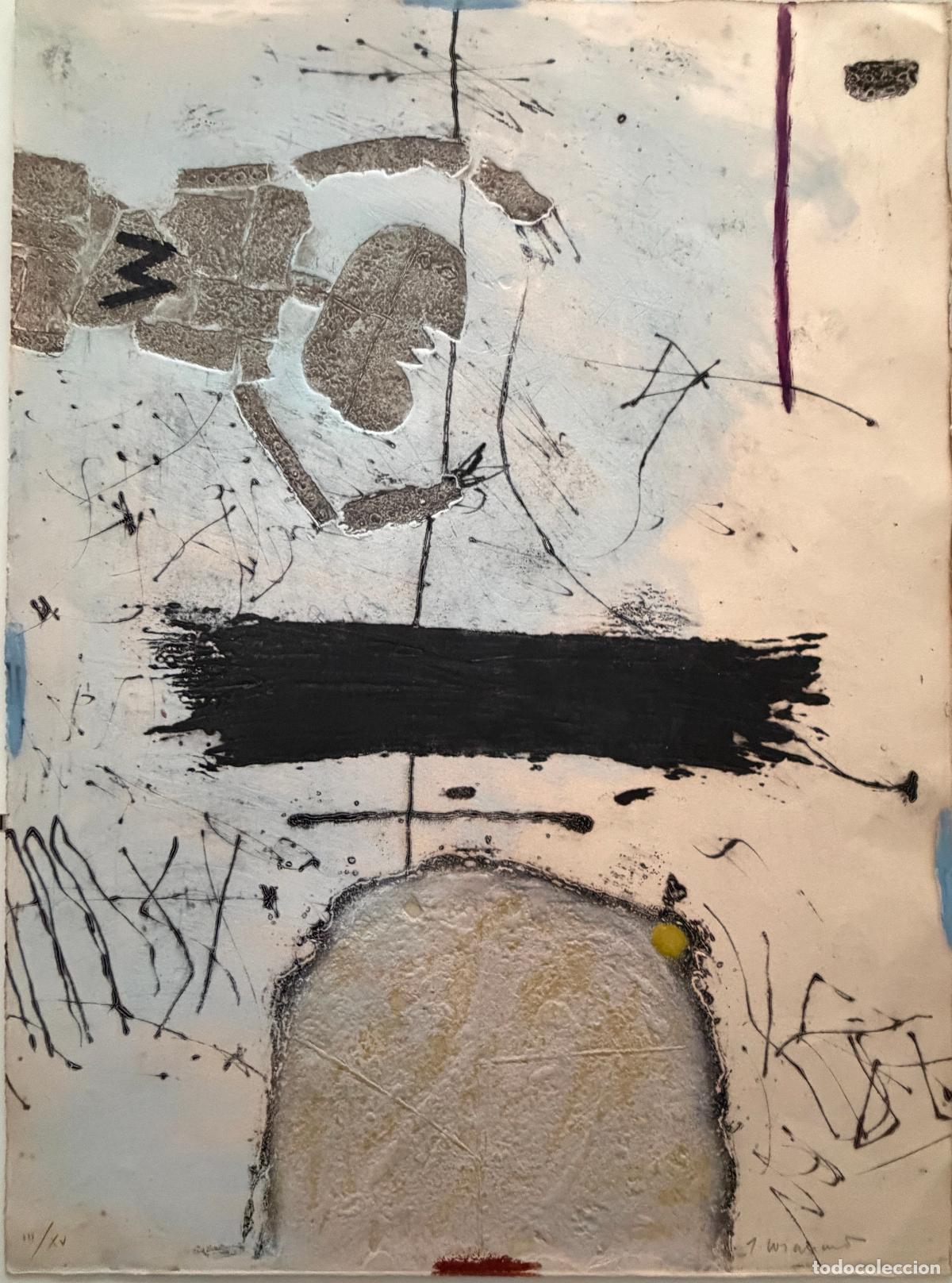 Arte: James Coignard , grabado carborundum intervenido a mano , tirada solo de 15 unidades , R732