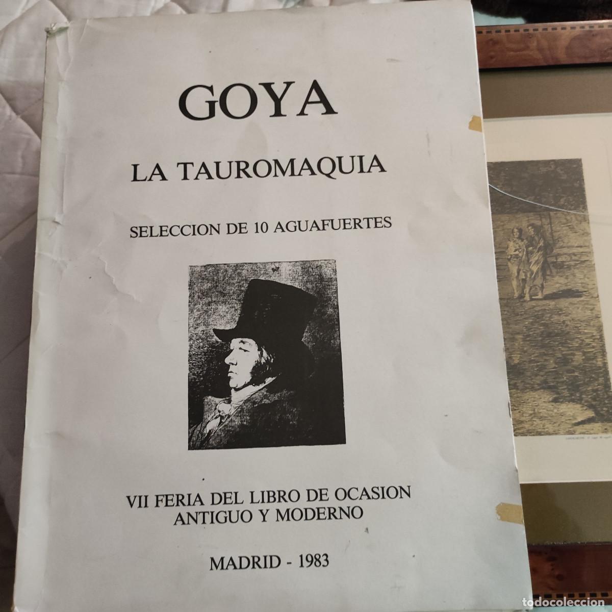 Arte: CUADROS AGUAFUERTES GOYA - Foto 1
