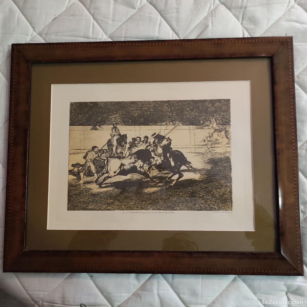 Arte: CUADROS AGUAFUERTES GOYA - Foto 2
