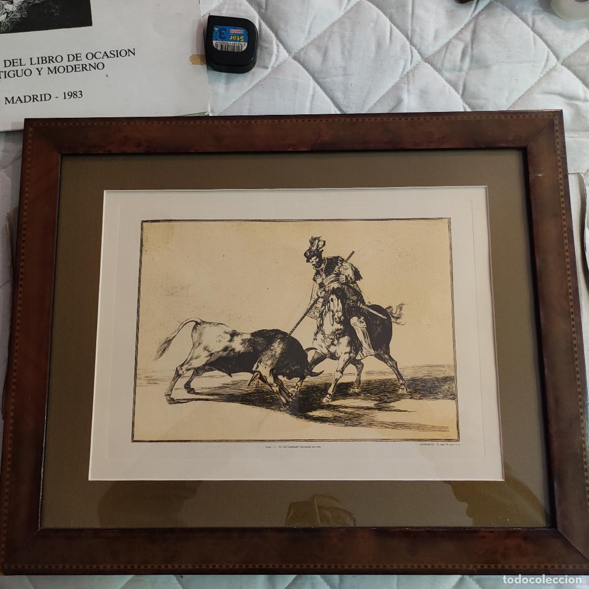 Arte: CUADROS AGUAFUERTES GOYA - Foto 5