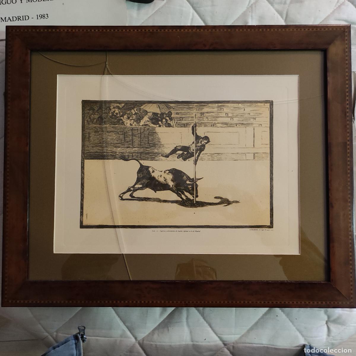 Arte: CUADROS AGUAFUERTES GOYA - Foto 7
