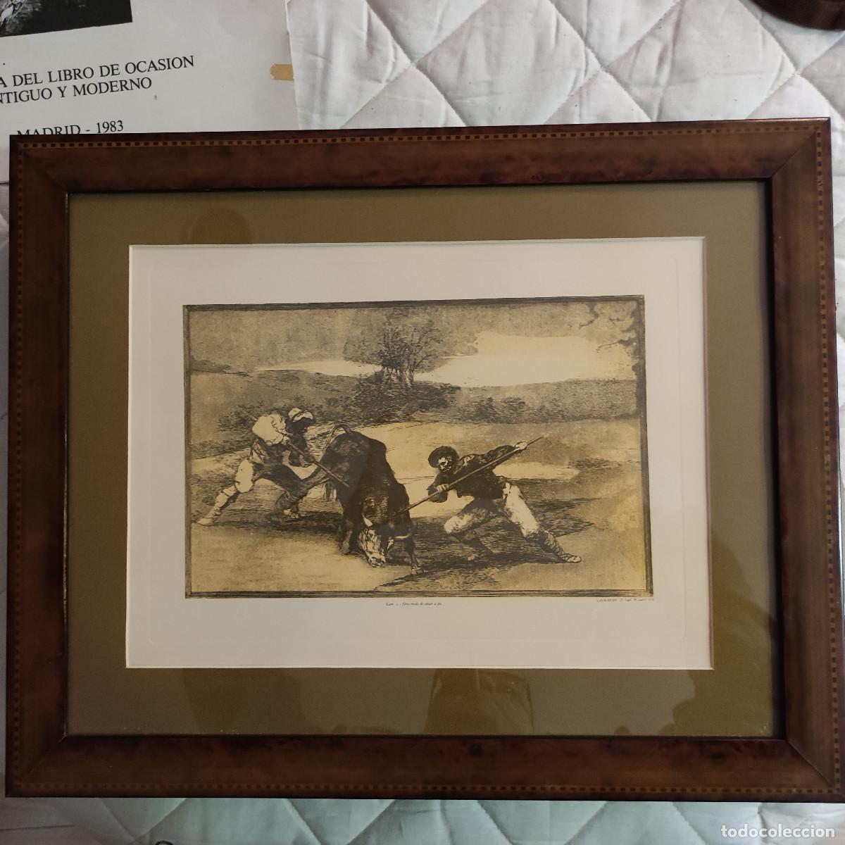 Arte: CUADROS AGUAFUERTES GOYA - Foto 11