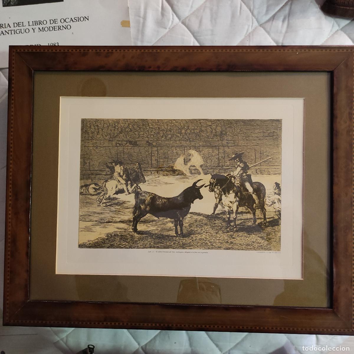 Arte: CUADROS AGUAFUERTES GOYA - Foto 13