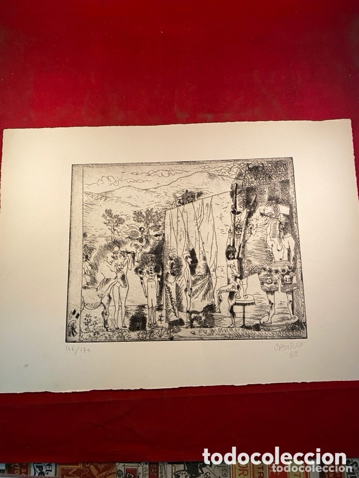 Art: obra gr&aacute;fica moderna de mediados del siglo XX firmada
