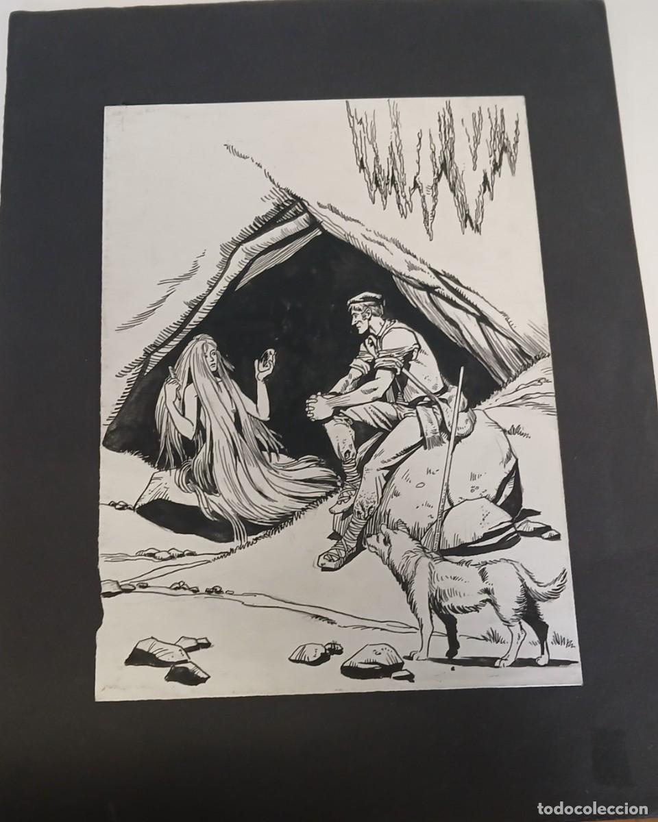 Arte: GRABADO ORIGINAL DICCIONARIO ILUSTRADO DE MITOLOGIA VASCA DE BARANDIARAN Y AYERBE JOSE MIGUEL