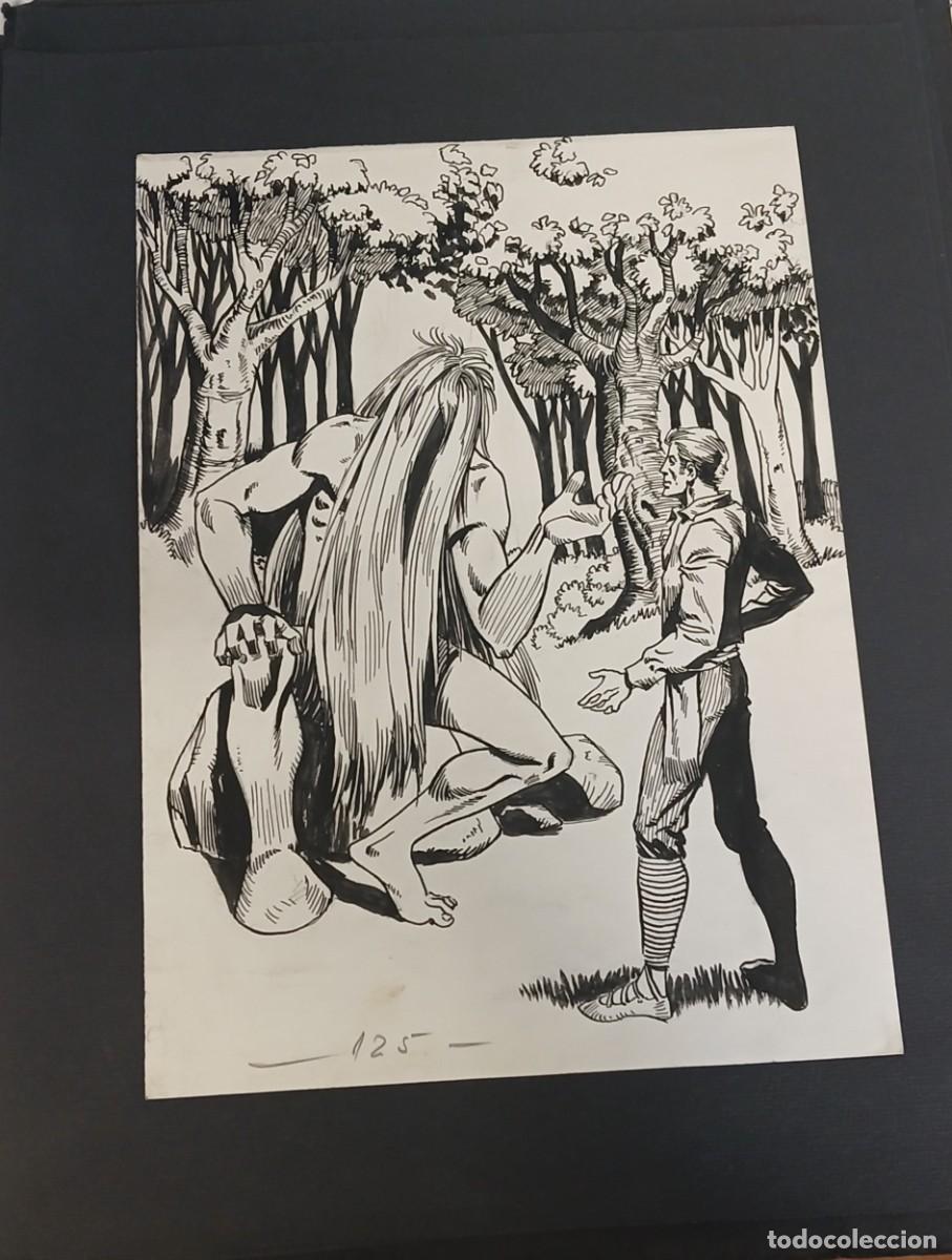 Arte: GRABADO ORIGINAL DICCIONARIO ILUSTRADO DE MITOLOGIA VASCA DE BARANDIARAN Y AYERBE JOSE MIGUEL