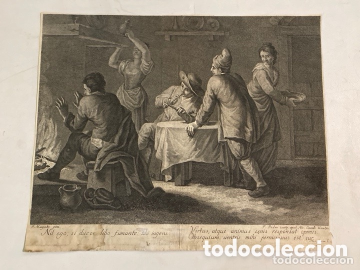 Arte: Grabado veneciano del siglo XVIII seg&uacute;n Francesco Maggiotto