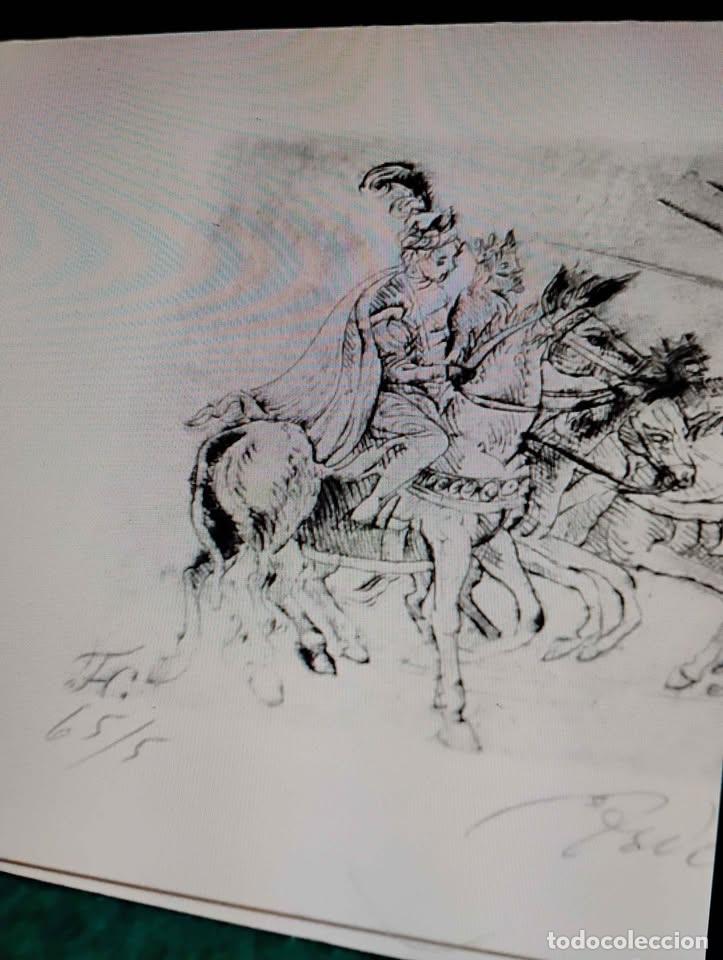 Arte: Grabado Original de Federico Cant&uacute; Firmado 1958