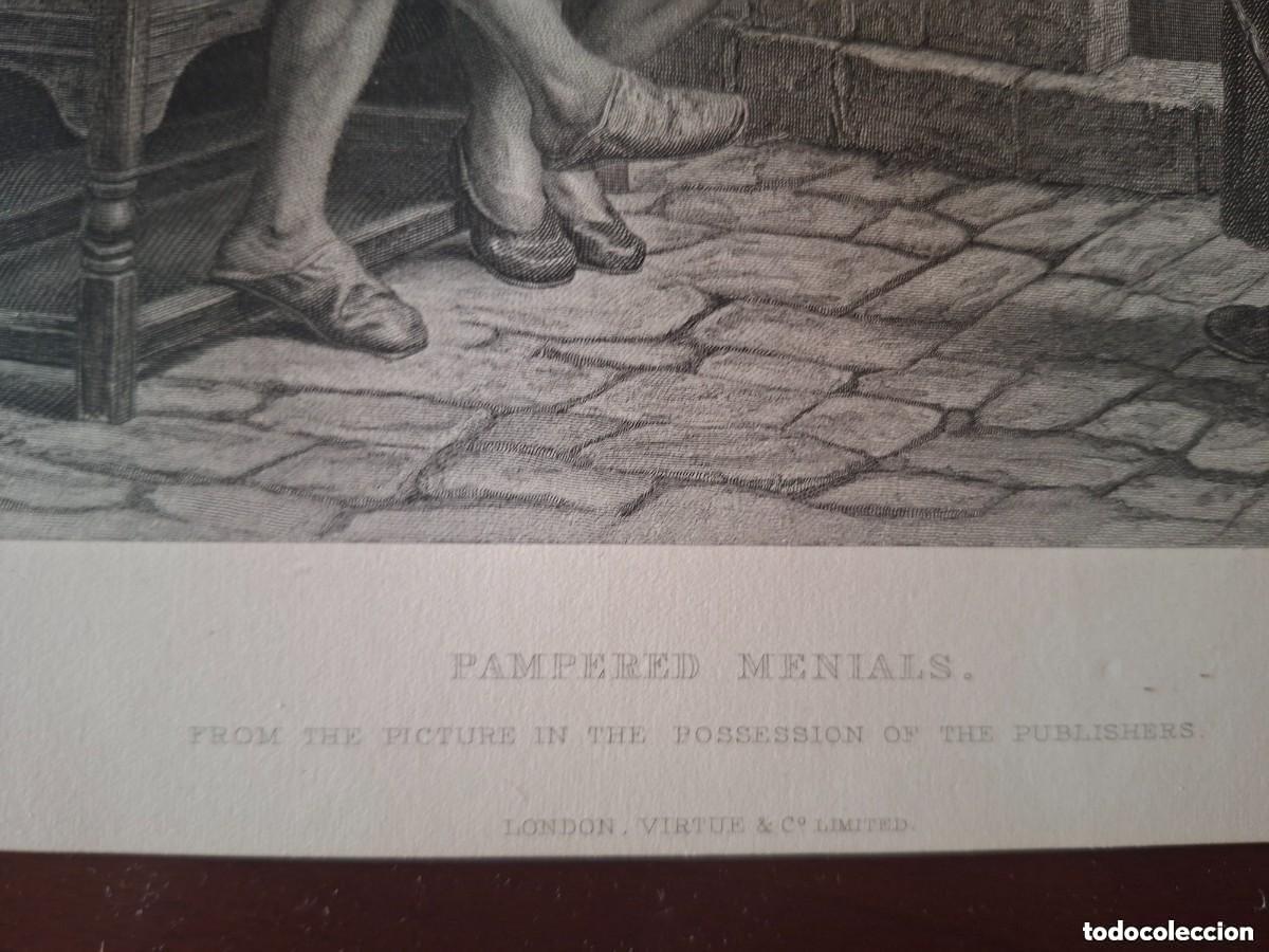 Arte: Grabado J. E. Hodgson. Pampered menials - Foto 4