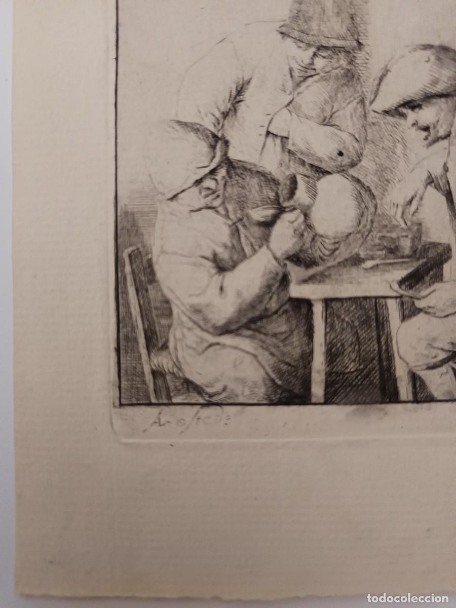 Arte: Van Ostade. Grabado de 1660 - Foto 3