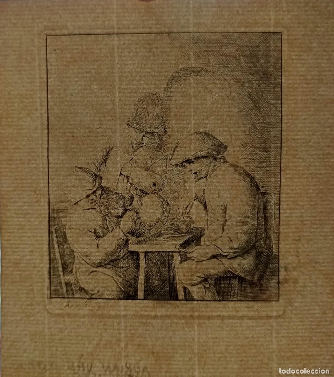 Arte: Van Ostade. Grabado de 1660 - Foto 6