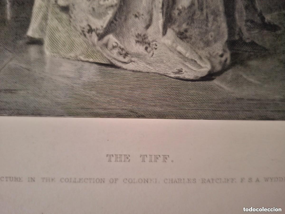 Arte: Grabado de P. Korle. The tiff - Foto 4