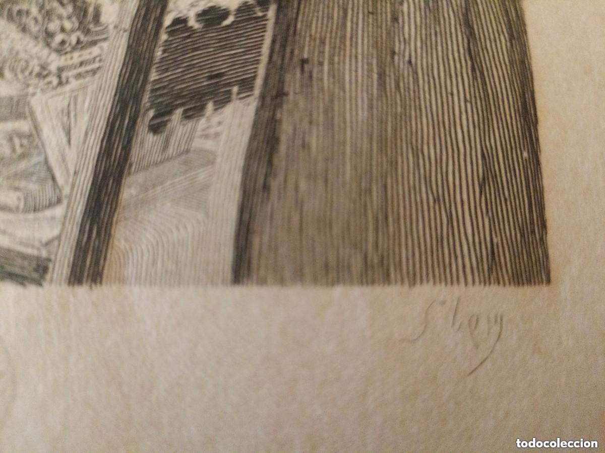 Arte: Antiguo grabado W. Barbotin - Foto 7