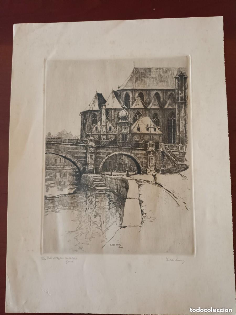 Arte: Grabado de Isidore van Mens - Foto 1