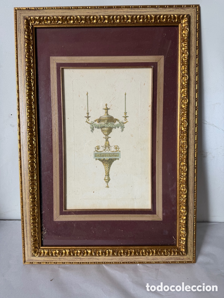 Arte: Grabado antiguo JEAN-LOUIS PRIEUR(1732&ndash;1795)