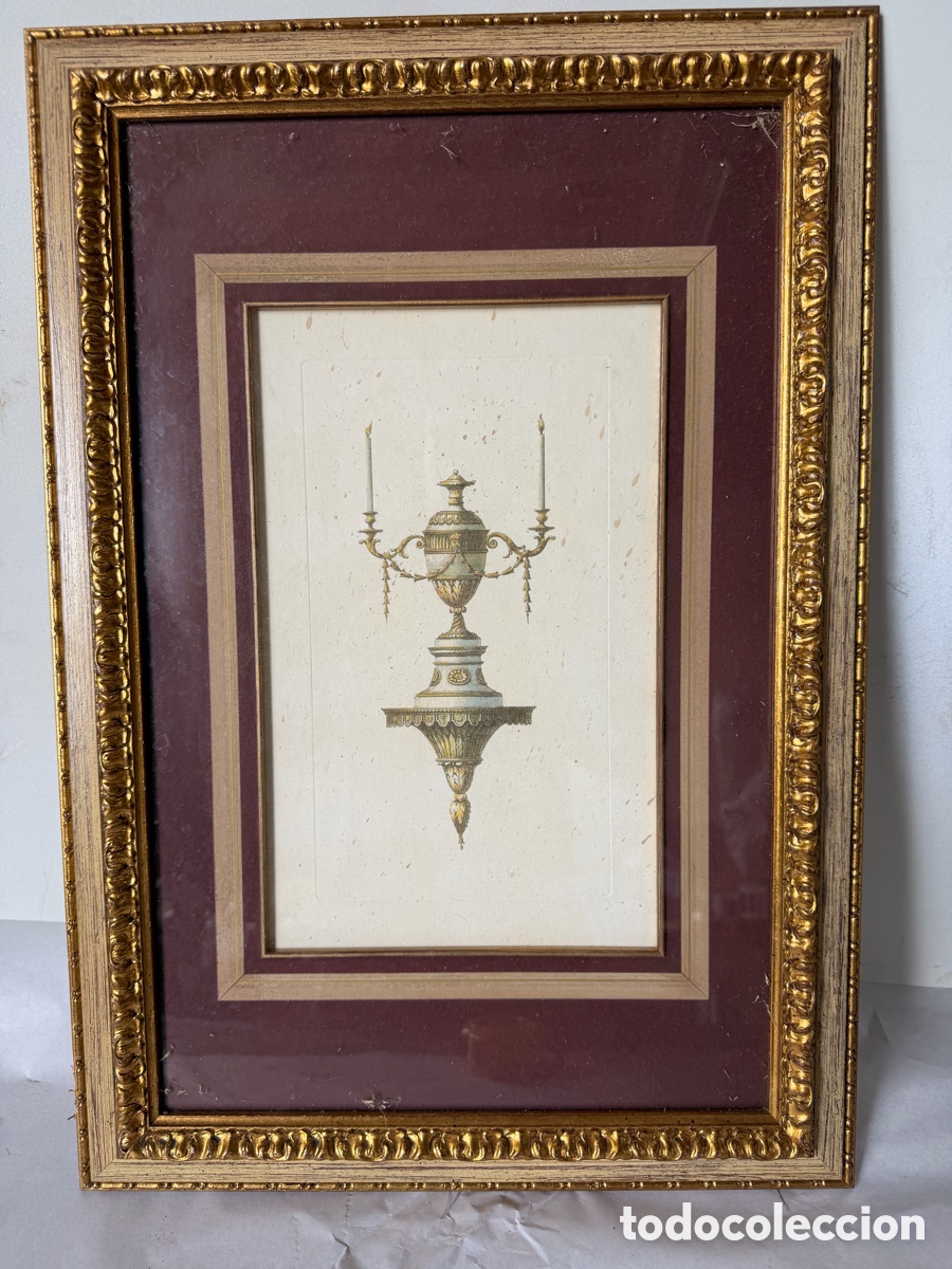 Arte: JEAN-LOUIS PRIEUR(1732&ndash;1795) grabado antiguo