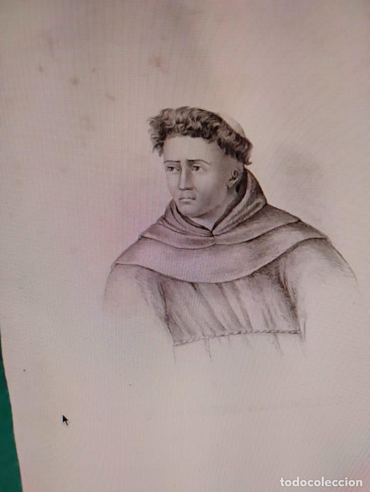 Arte: Fray Manuel Navarrete, Grabado antiguo suelto