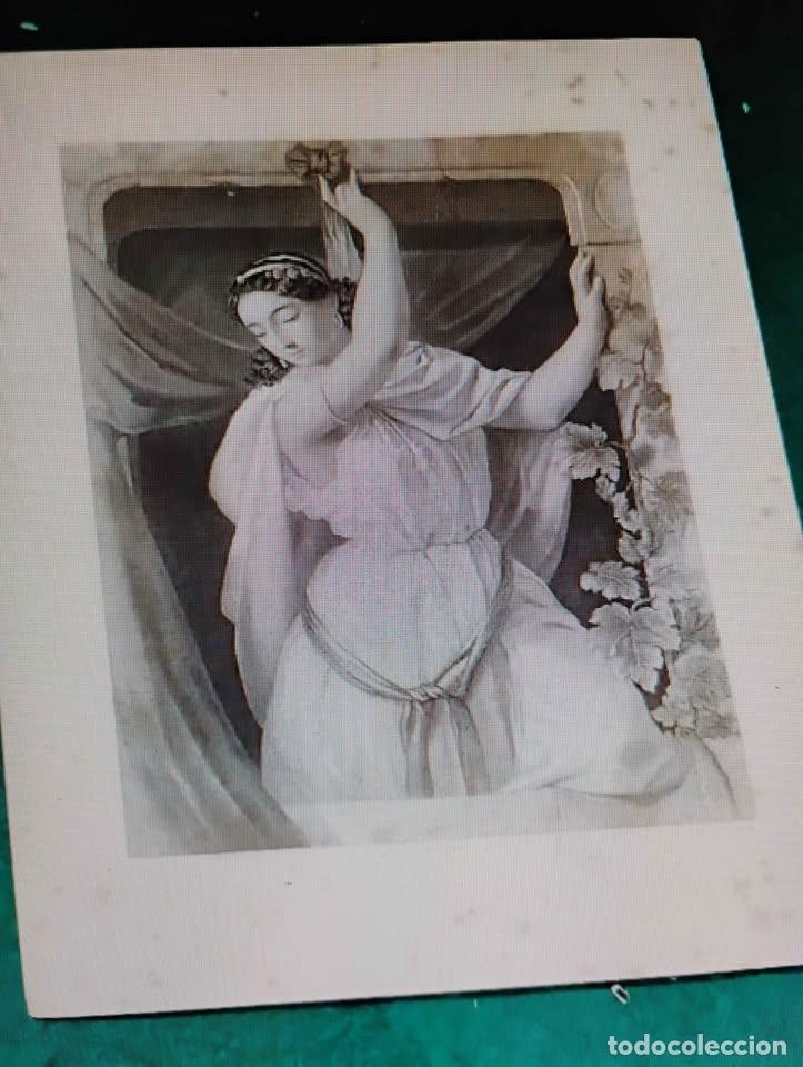 Arte: Rahab, Grabado Antiguo suelto