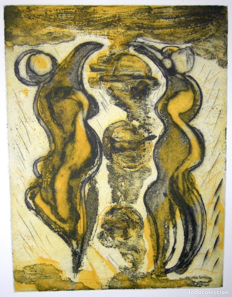 Art: 2 grabados originales de Carmen Corral