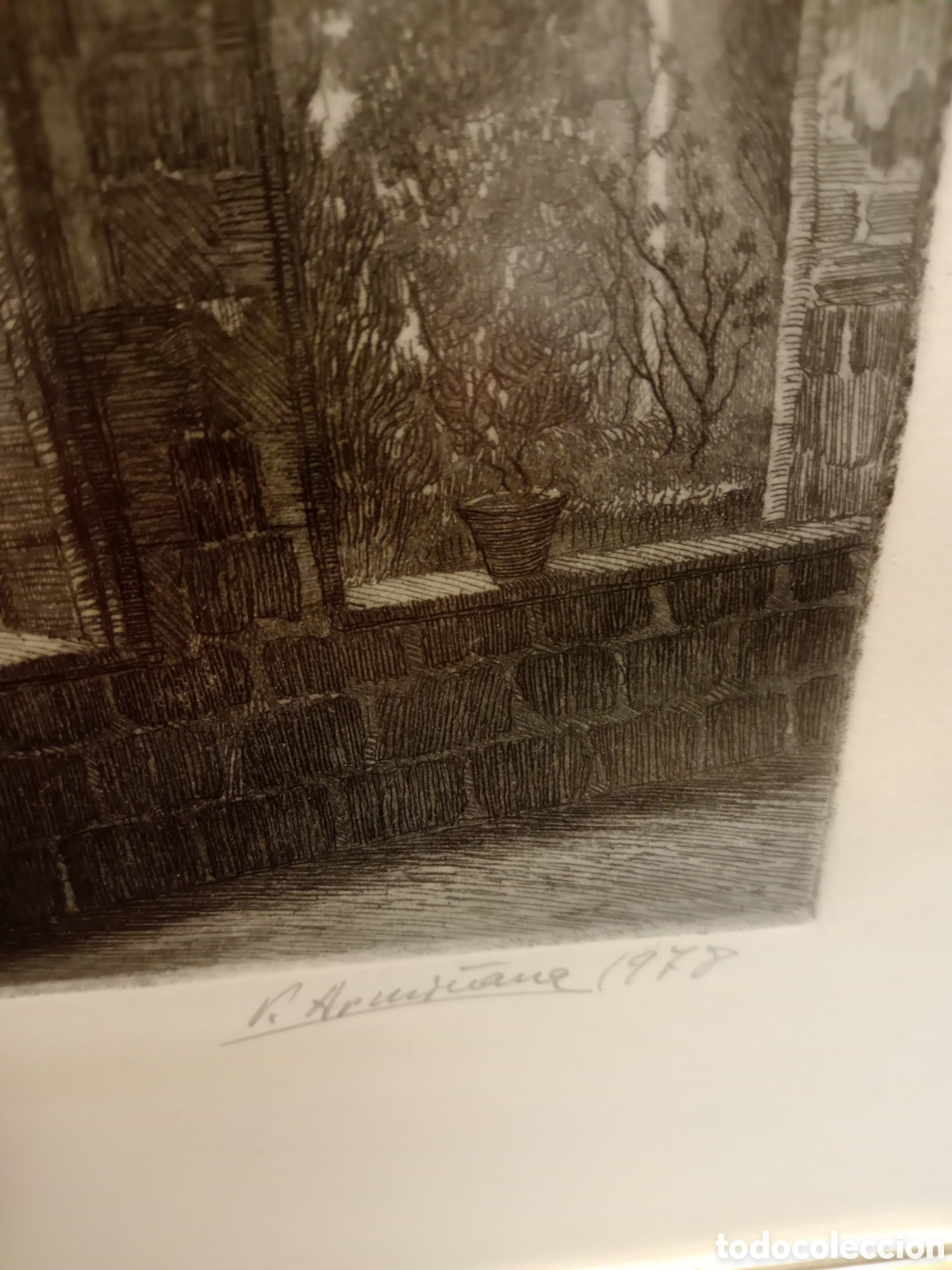Arte: Grabado claustro g&oacute;tico - Foto 3