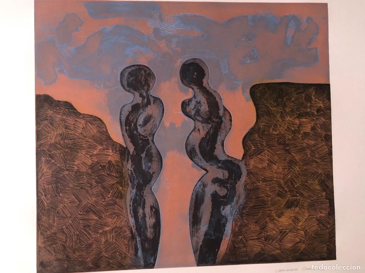 Art: 2 grabados originales de Carmen Corral