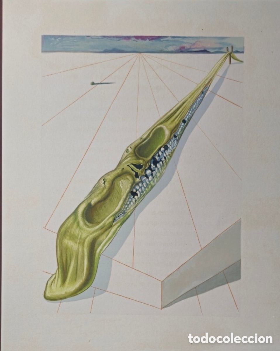 Arte: Xilografia Original Dali Divina Comedia - Foto 1