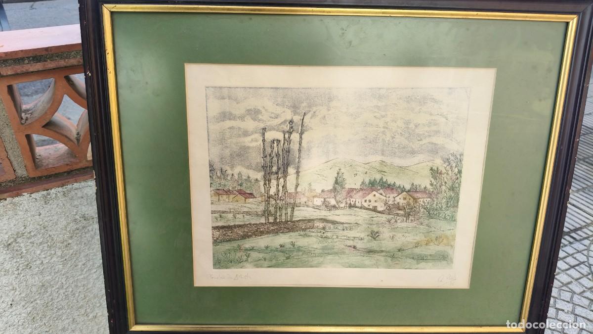 Arte: Gravure originale sign&eacute;e A.Riol 1980