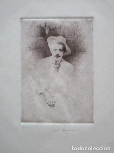 Arte: FAUSTO VELAZQUEZ - LA ALGABA SEVILLA 1950-2025 - GRABADO TOMAS MEAVE FUNDADOR JUVENTUDES SOCIALISTAS