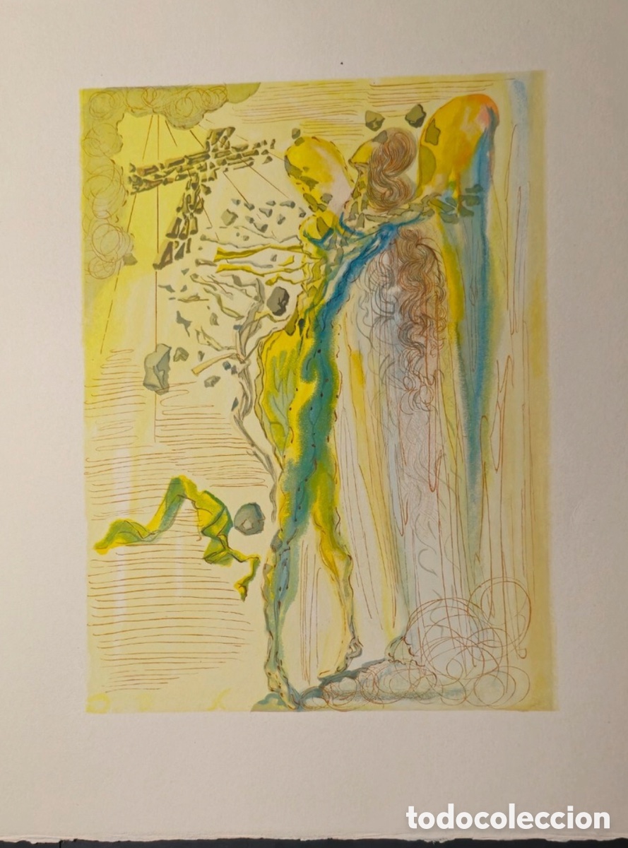 Arte: Xilograf&iacute;as Divina Comedia Salvador Dali Original Edici&oacute;n Italiana Salani 1964