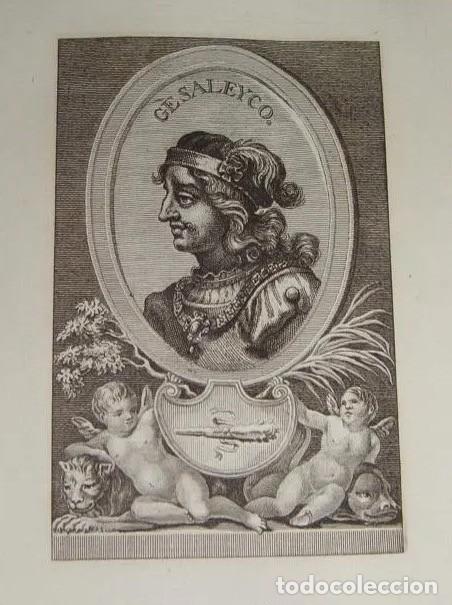 Art: Grabado antiguo &middot; Gesaleico (507-511) &middot; Rey Visigodo &middot; S. XVII-XVIII (ca. 1680&ndash;1750)