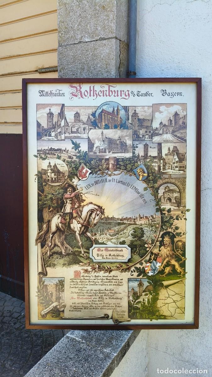Arte: Reproduction chromolithographie &eacute;poque 1970,,80