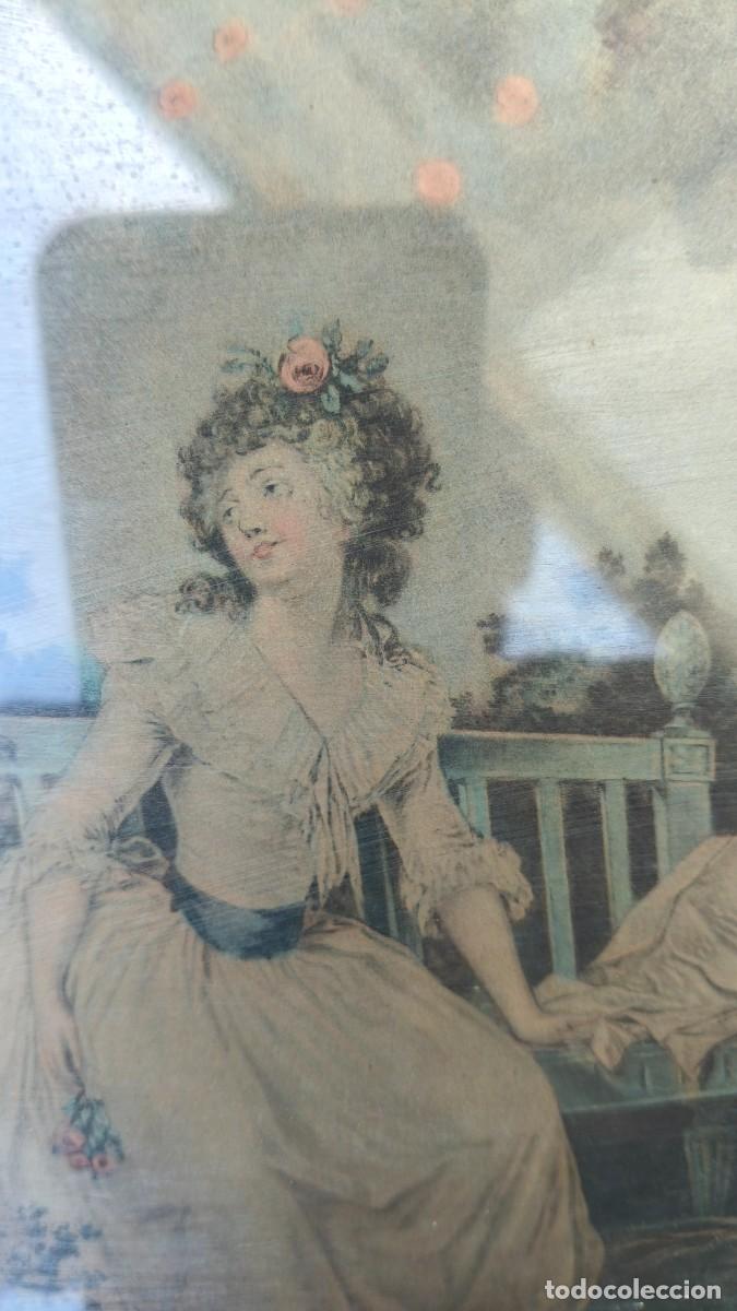 Arte: Gravure originale 18 e si&egrave;cle 1789 Janinet &rdquo;nina&rdquo; - Foto 3