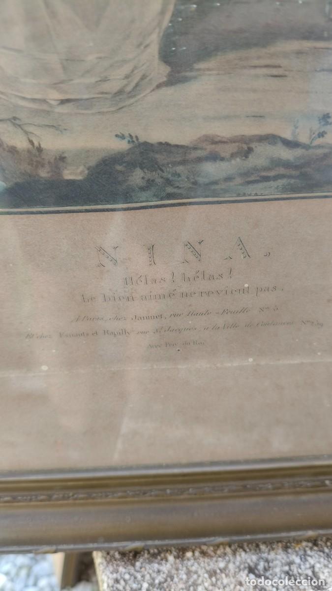 Arte: Gravure originale 18 e si&egrave;cle 1789 Janinet &rdquo;nina&rdquo; - Foto 11