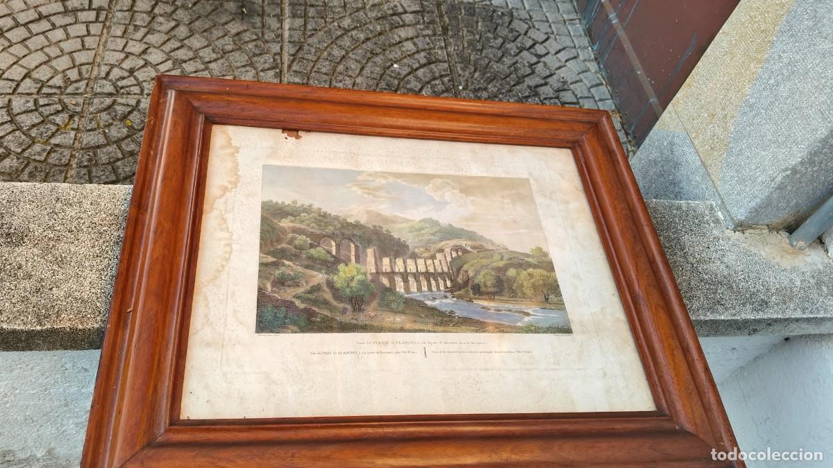 Arte: Gravure ancienne colori&eacute; a la main Artiste Malbeste 1820,40 original d &eacute;poque
