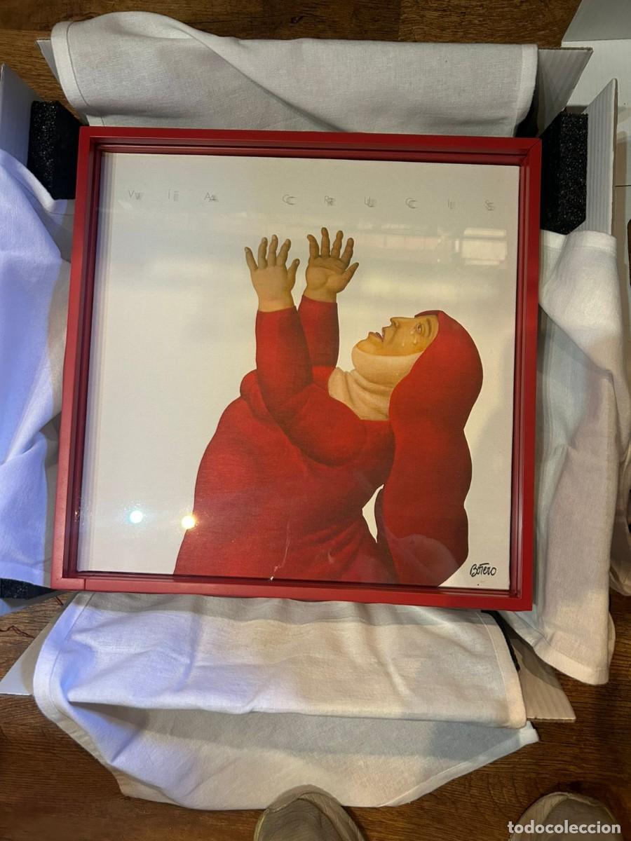 Arte: ARTIKA Via Crucis Botero colecci&oacute;n premium con libro y guantes