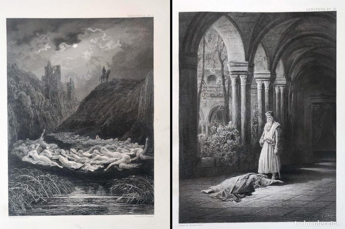 Arte: Zorrilla: Ecos de las Monta&ntilde;as (1868) - 1&ordf; Edici&oacute;n - 35 Grabados de Gustavo Dor&eacute;