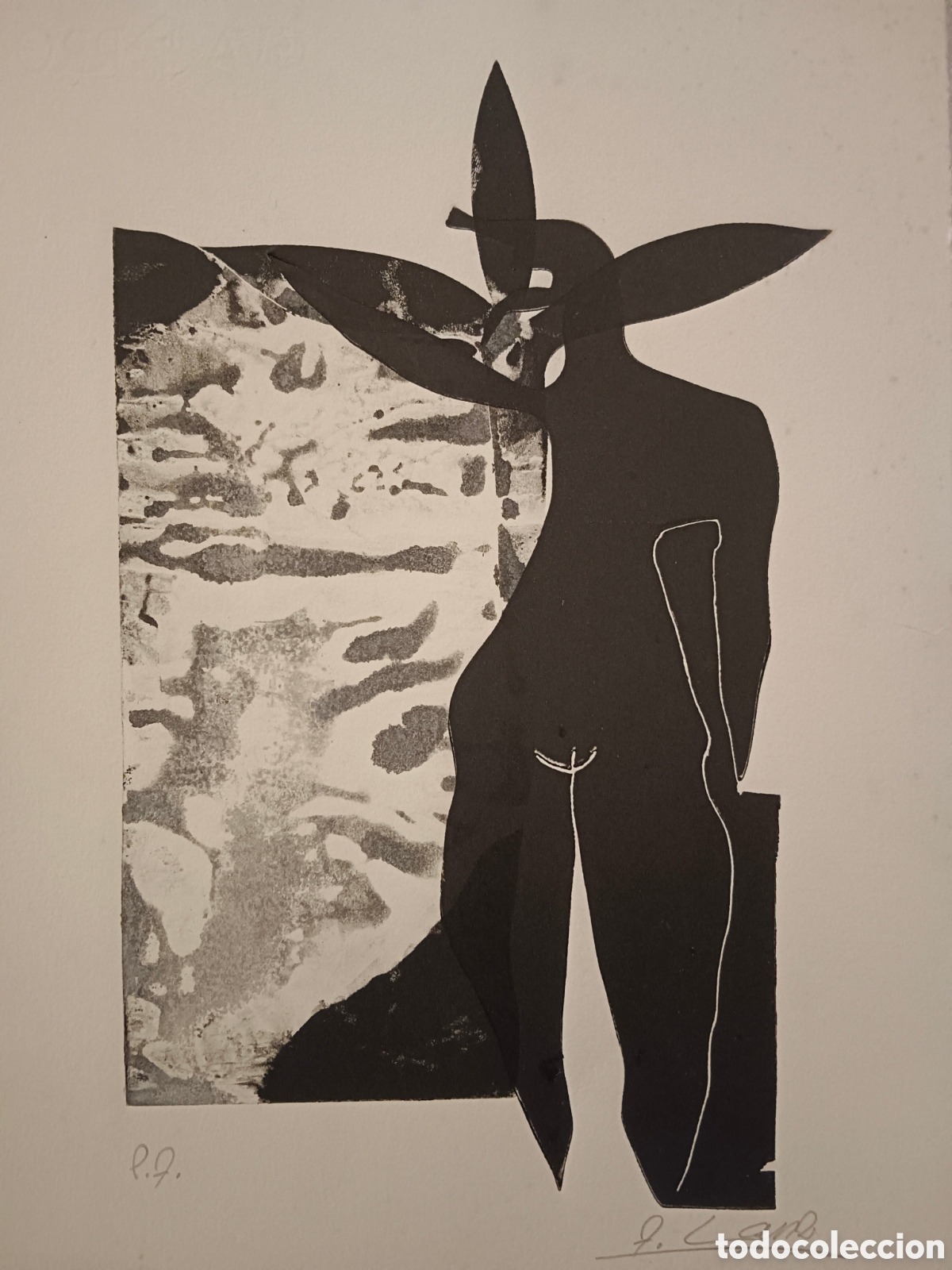 Arte: Lote, 4 grabados (p/a) Alfredo Lanz, 1945