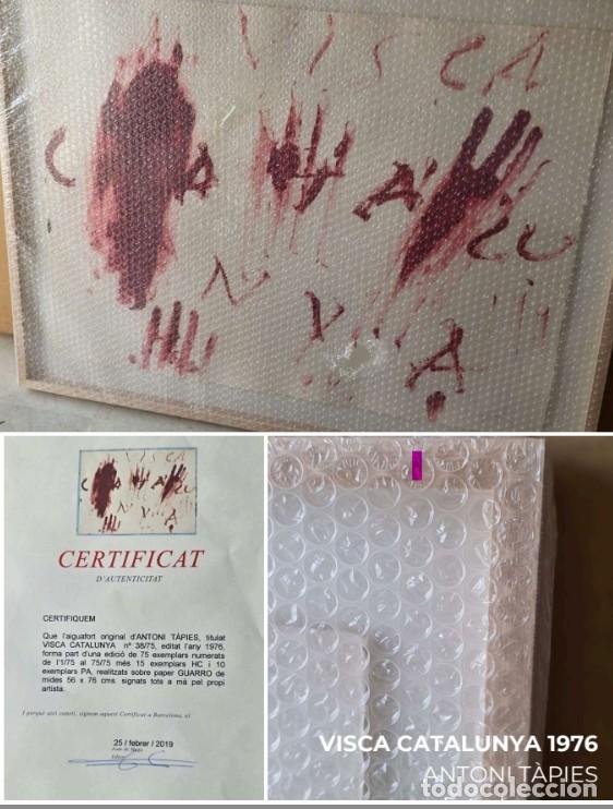 Arte: VISCA CATALUNYA 1976 - ANTONI TAPIES