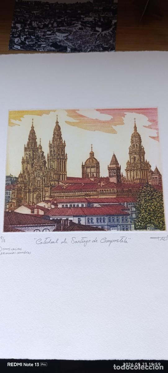 Arte: Grabado PolicromadoCatedral de Santiago de Compostela