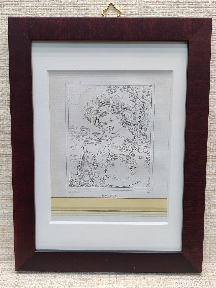 Arte: Baco de Guido Reni. Musee peinture et de sculpture. Reveil. S. XIX. cuadro. Mitologia