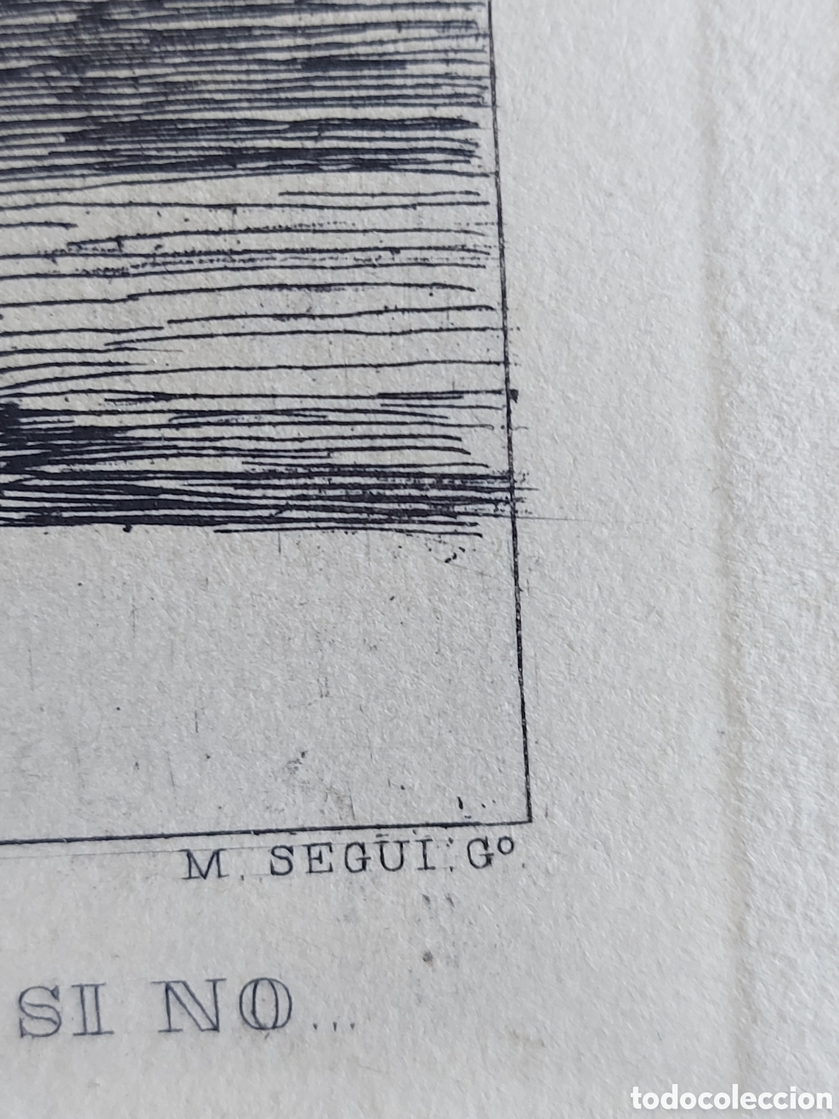 Arte: GOYA&rdquo; SERIE LOS CAPRICHOS&rdquo; AGUAFUERTE - Foto 7