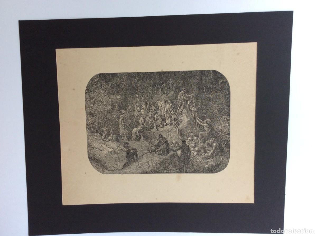 Arte: Atala (Fran&ccedil;ois-Ren&eacute; de Chateaubriand e ilustrada por Gustave Dor&eacute; ). Gravura do s&eacute;culo XIX - N.&ordm; 5