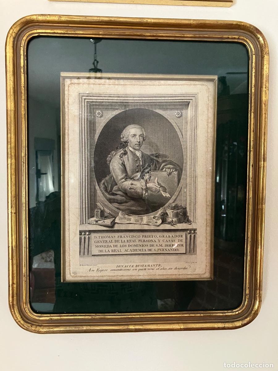 Arte: AGUAFUERTE GRABADOR TOM&Aacute;S FRANCISCO PRIETO, SALAMANCA, GRAB&Oacute; CARMONA, PINT&Oacute; GONZ&Aacute;LEZ RUIZ