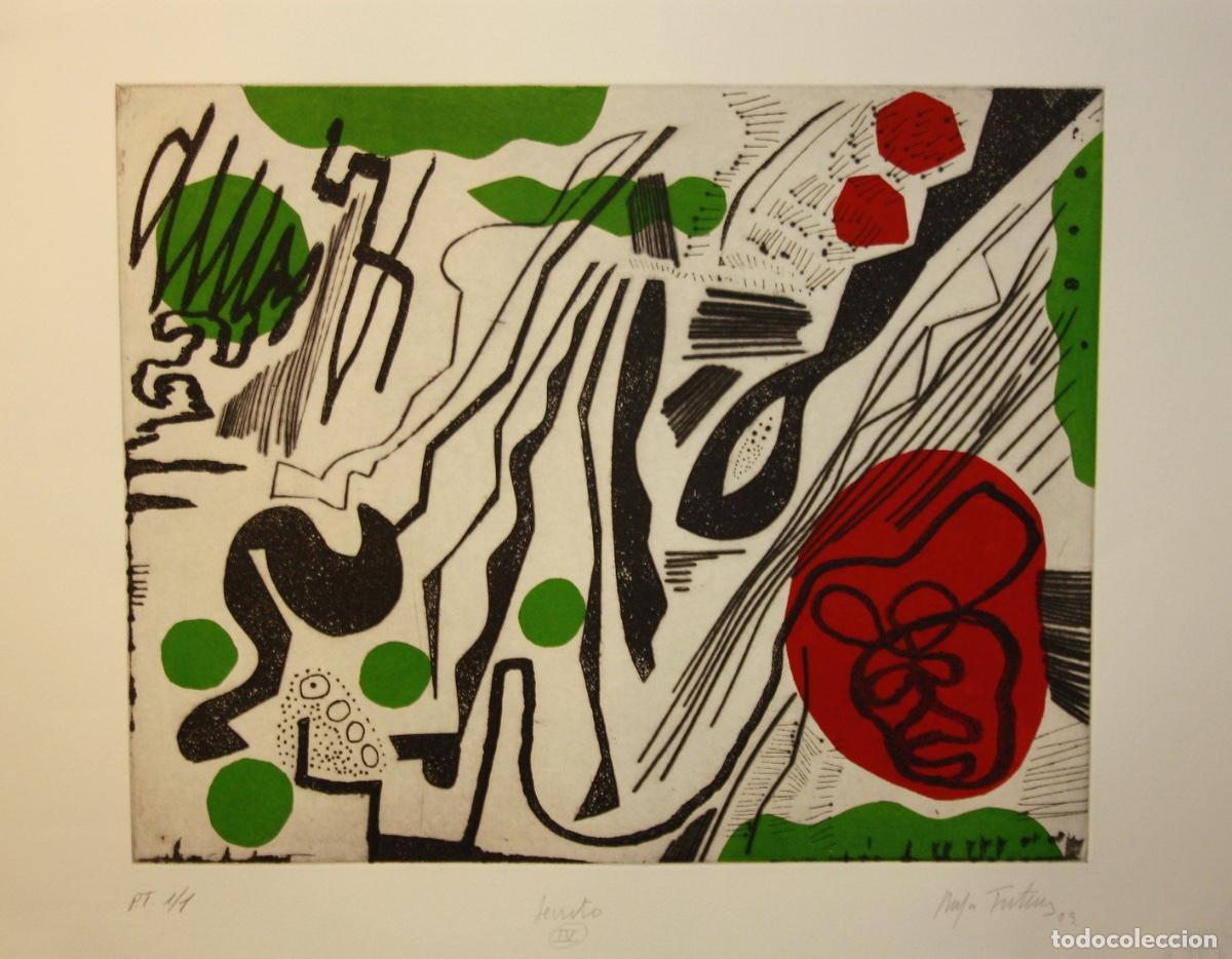 Arte: Grabado original Rafa Forteza - Foto 1