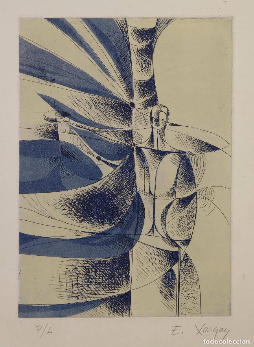 Arte: GRABADO P/A COMPOSICI&Oacute;N FIRMADO A L&Aacute;PIZ E. XARGAY