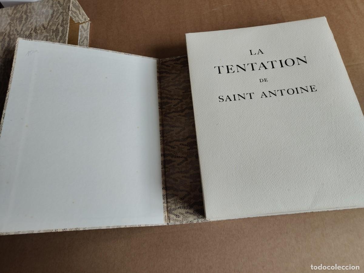 Arte: Gustave Flaubert / Raymond Brechenmacher, LAS TENTACIONES DE SAN ANTONIO, libro de artista de 1949
