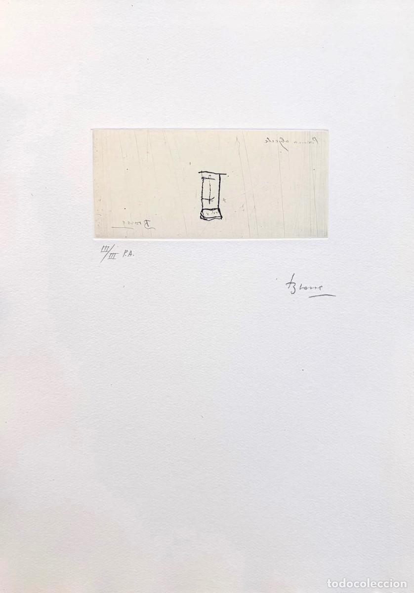 Arte: JOAN BROSSA - Grabado firmado