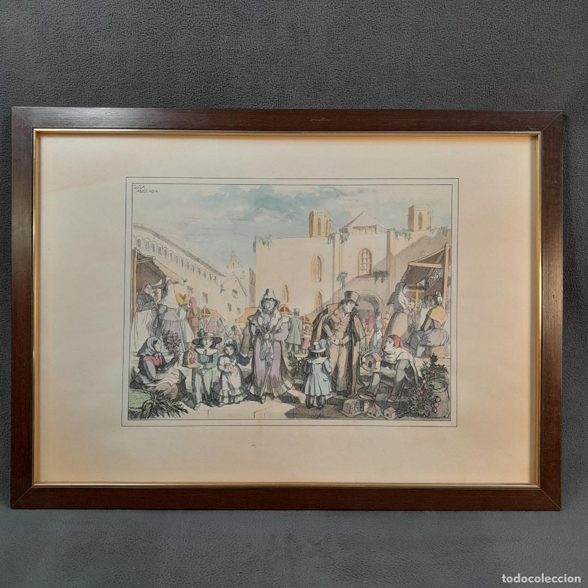Arte: B-1903. OBRA &rdquo;FIRA DE NAIXEMENTS&rdquo; DE LOLA ANGLADA. SIGLO XX.