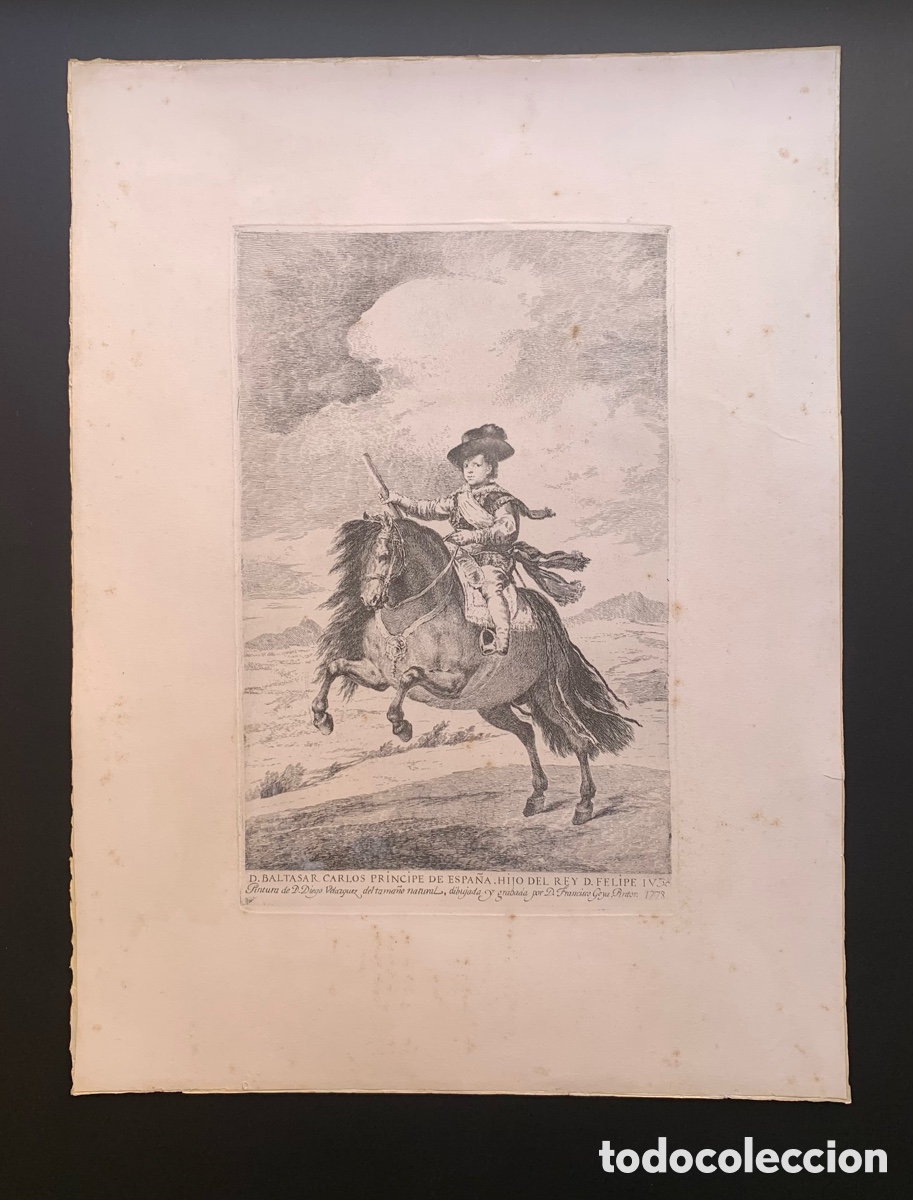 Arte: Grabado de FRANCISCO DE GOYA - Foto 1